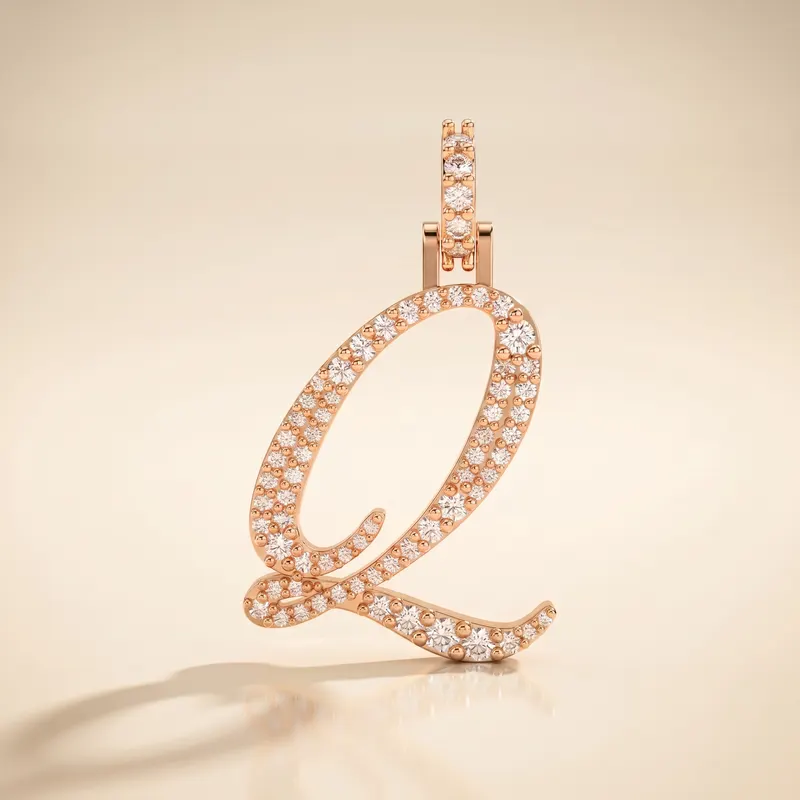 Letter Q - Windsor Pendant