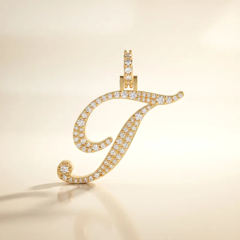 Letter T - Windsor Pendant