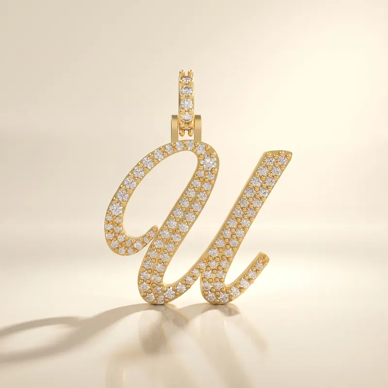 Letter U - Windsor Pendant