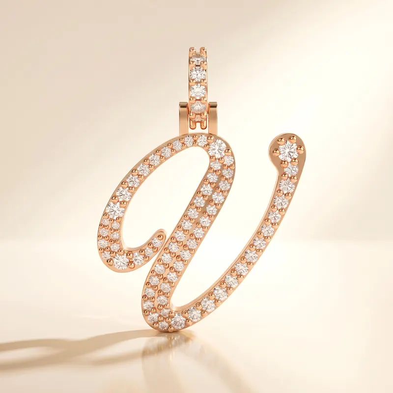 Letter V - Windsor Pendant