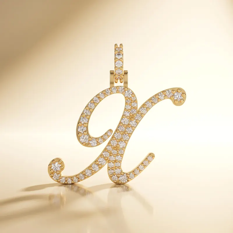 Letter X - Windsor Pendant