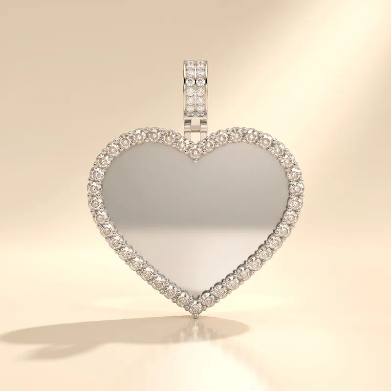 Pelham Heart Picture Pendant