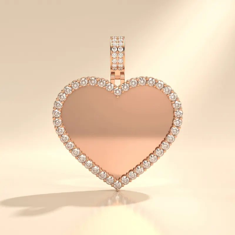 Pelham Heart Picture Pendant