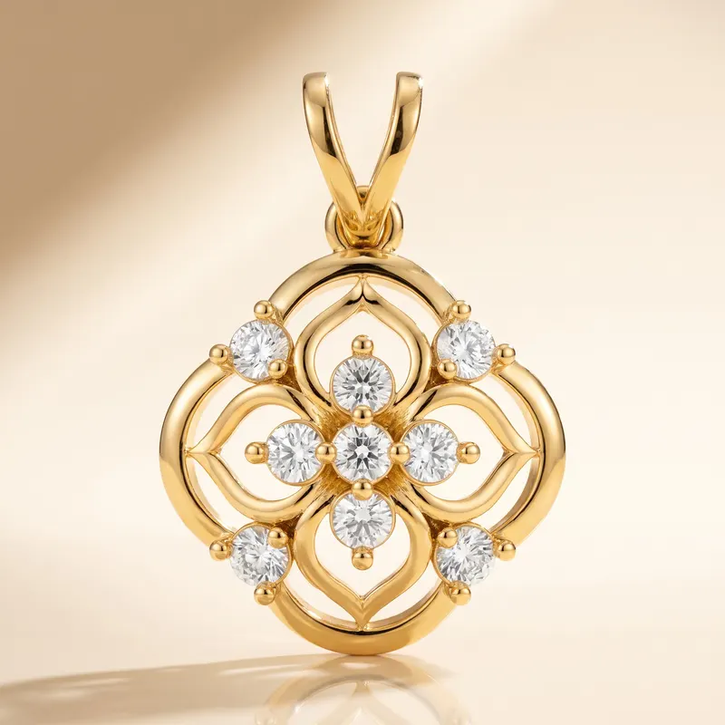 Eccleston Quatrefoil Pendant