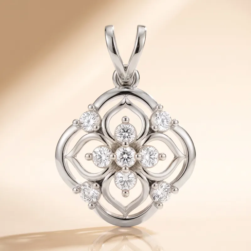 Eccleston Quatrefoil Pendant