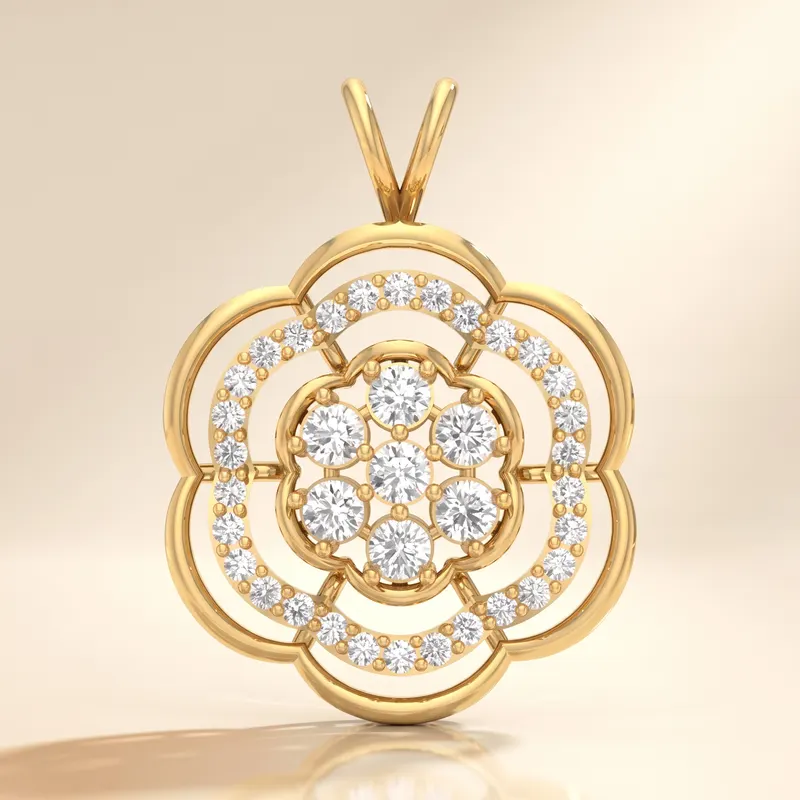 Bloomsbury Flower Pendant