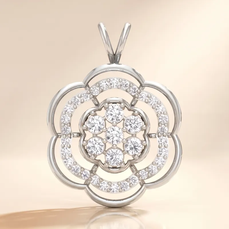 Bloomsbury Flower Pendant