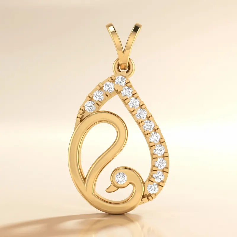 Ladbroke Paisley Pendant
