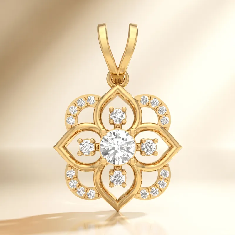 Knightsbridge Lotus Pendant