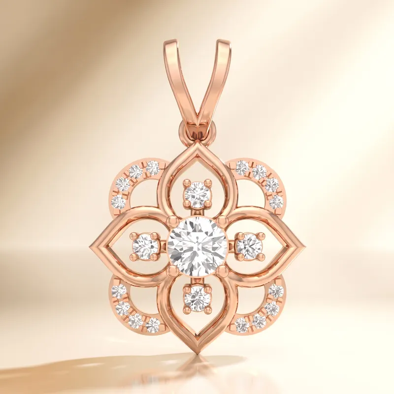 Knightsbridge Lotus Pendant