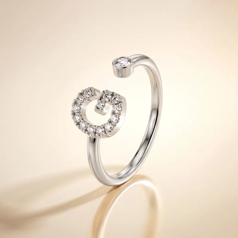 Mayfair Initial Ring - G