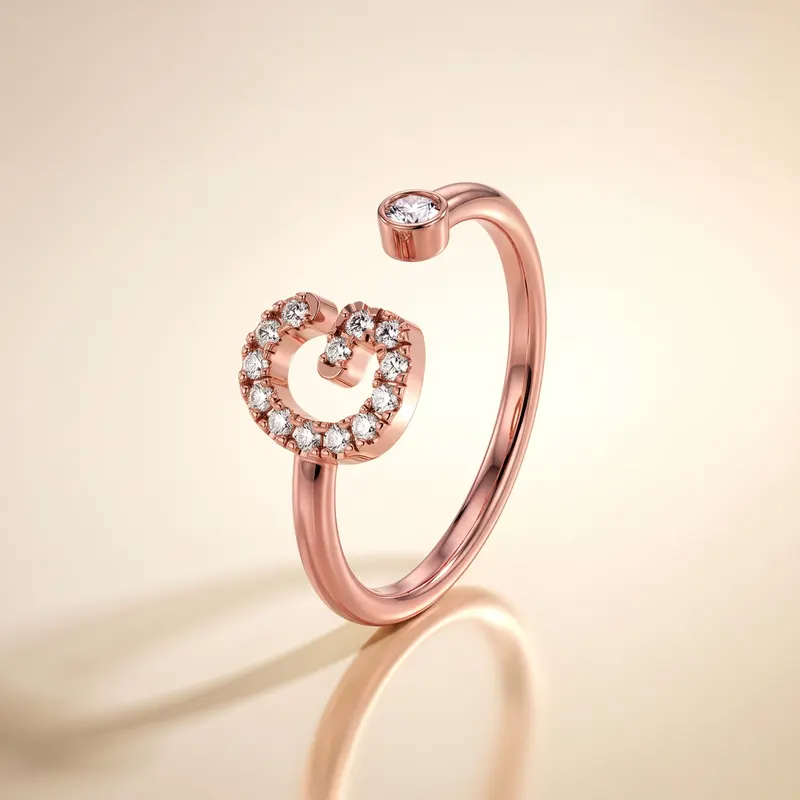Mayfair Initial Ring - G