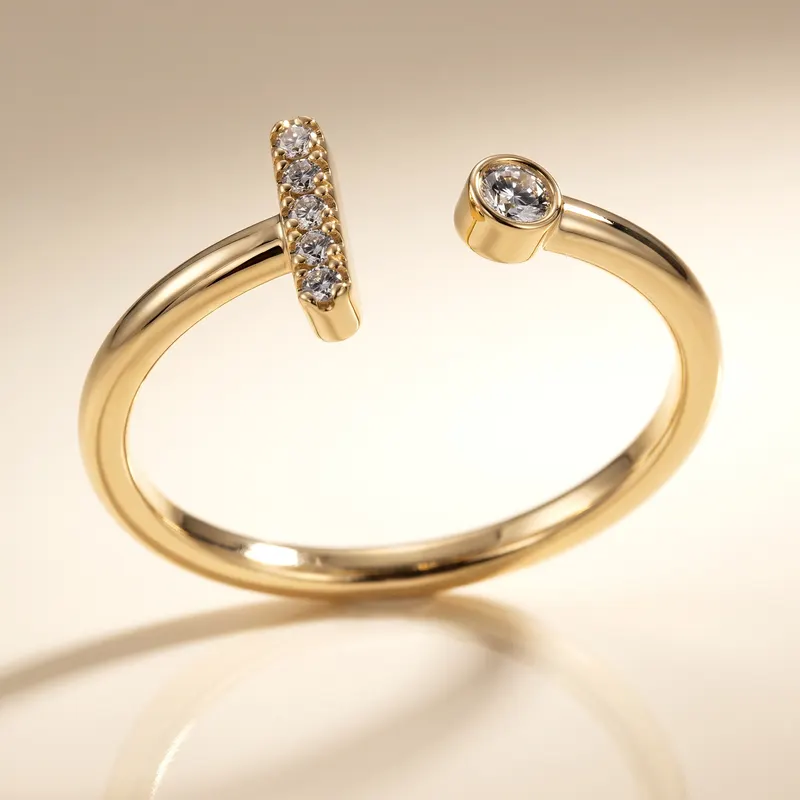 Mayfair Initial Ring - I