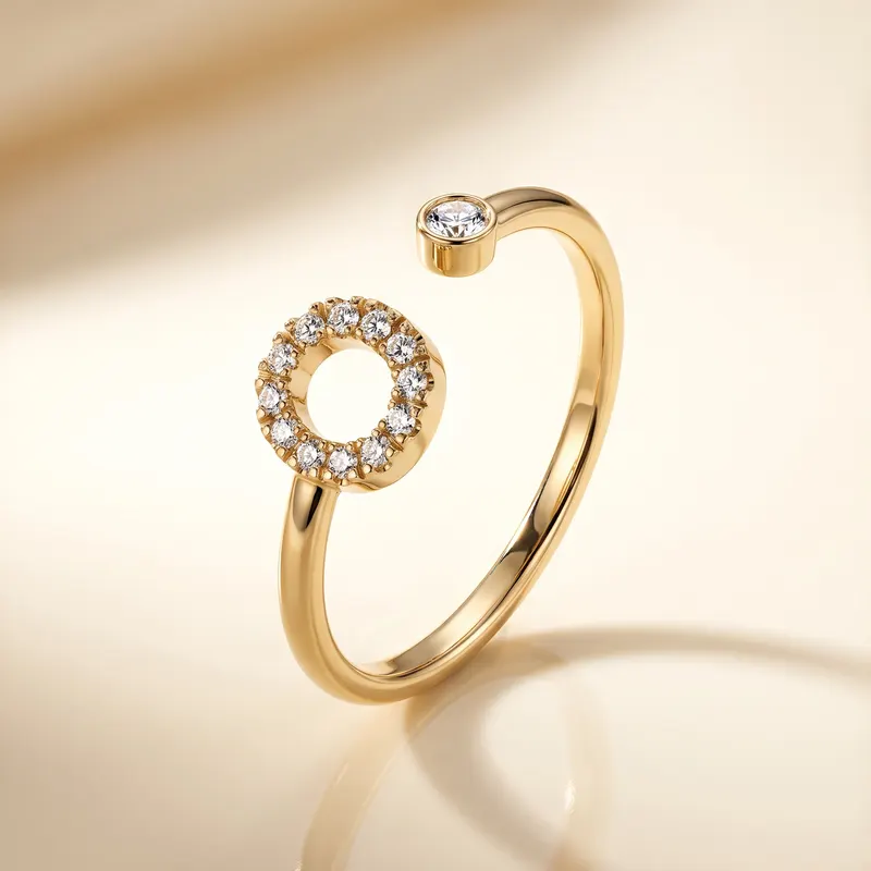 Mayfair Initial Ring - O
