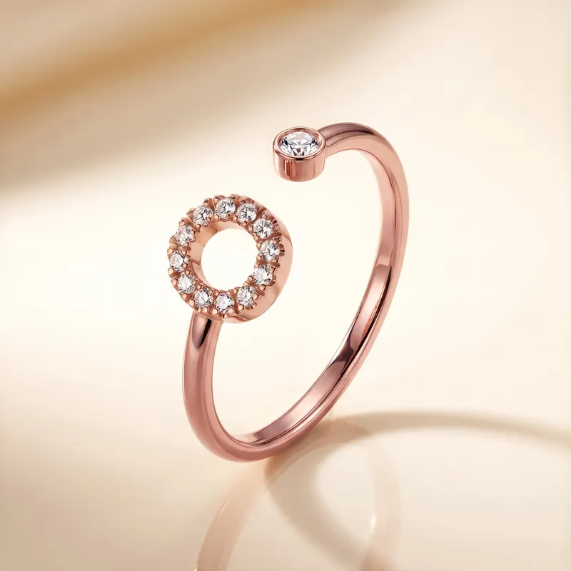 Mayfair Initial Ring - O