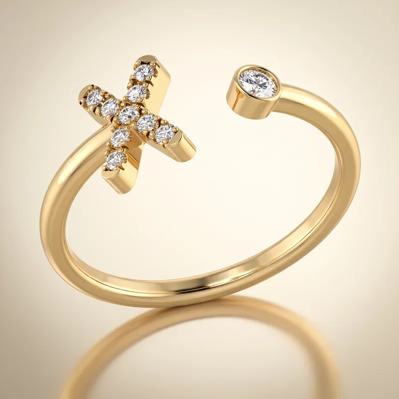 Mayfair Initial Ring - X