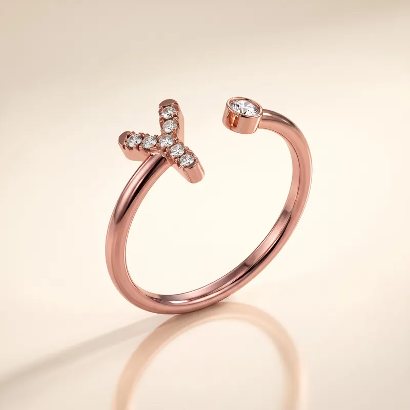 Mayfair Initial Ring - Y