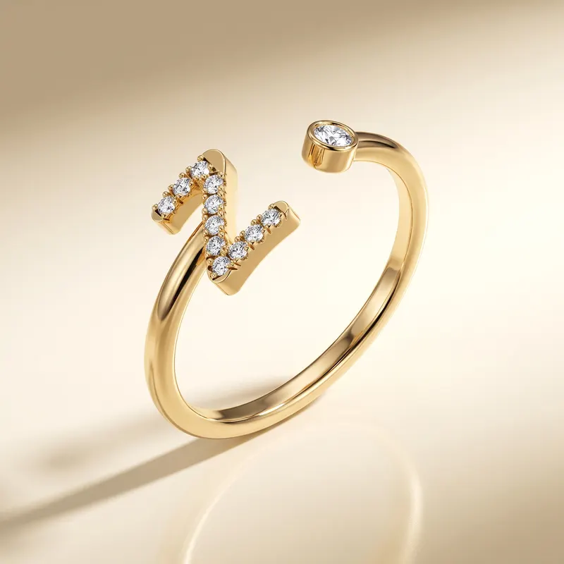 Mayfair Initial Ring - Z
