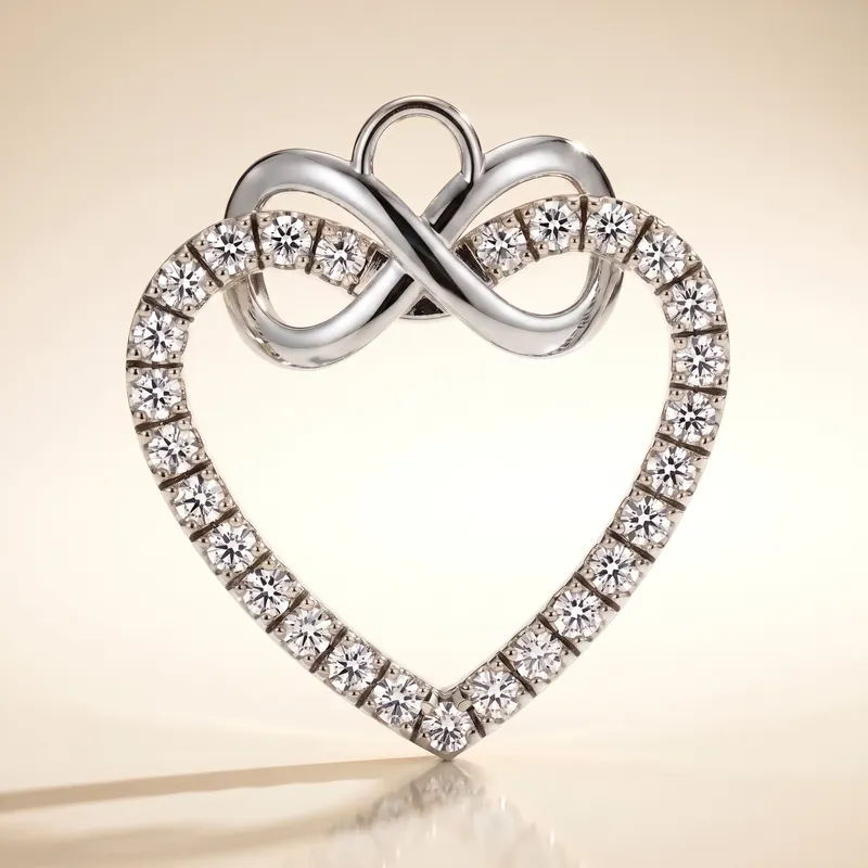 Welbeck Infinity Heart Pendant