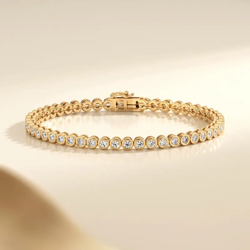 Elvaston Bezel Tennis Bracelet