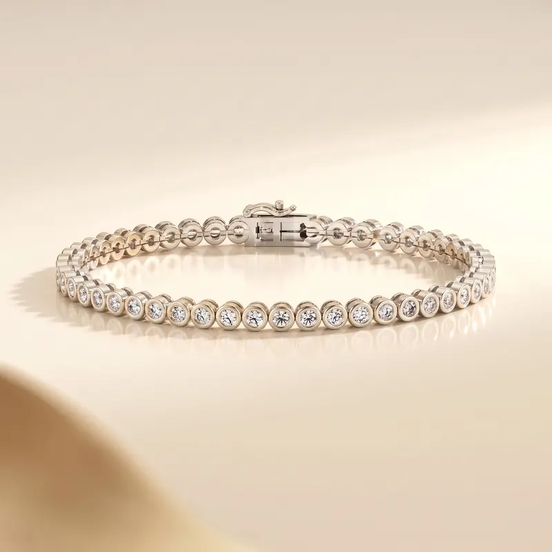 Elvaston Bezel Tennis Bracelet