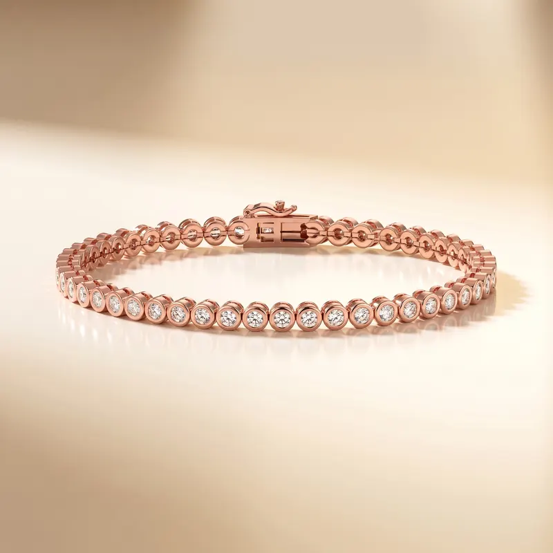 Cremorne Bold Bezel Tennis Bracelet