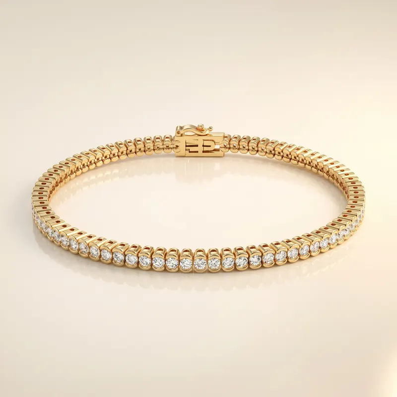 Rupert Fine Bezel Tennis Bracelet