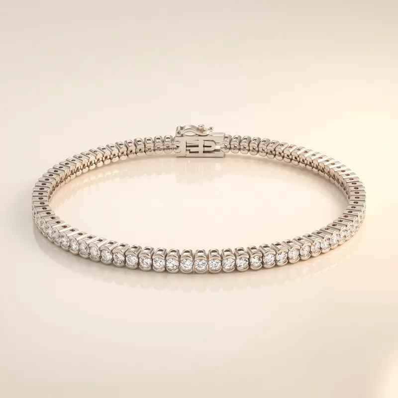 Rupert Fine Bezel Tennis Bracelet