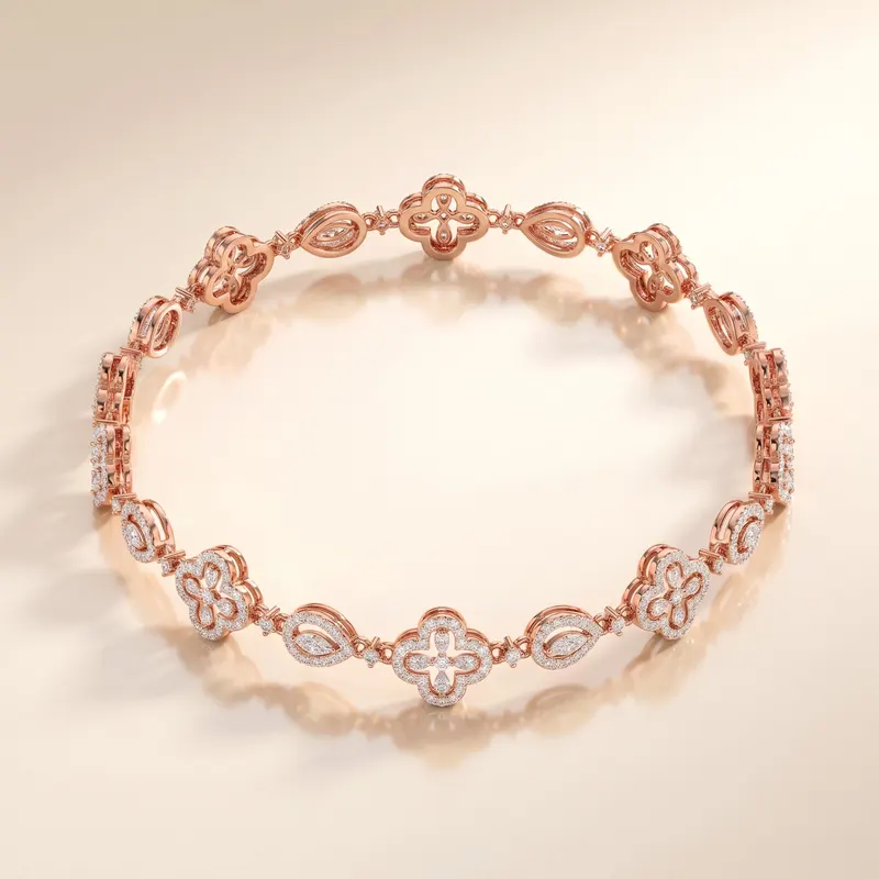 Woburn Clover Station Bracelet