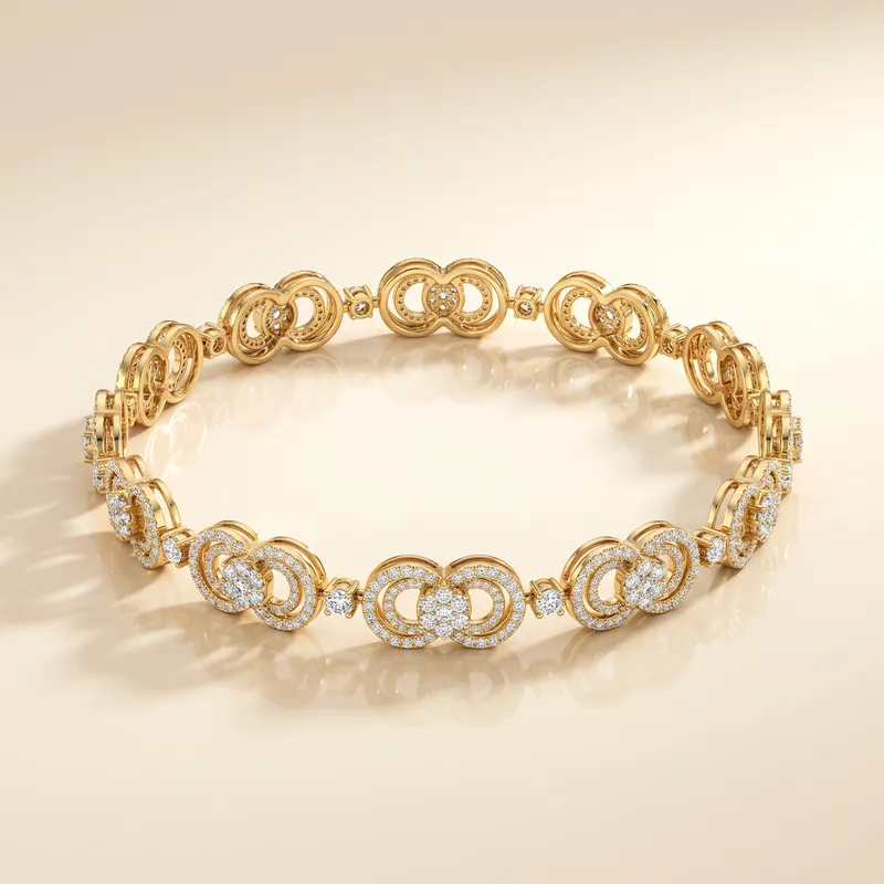 Garrick Double Circle Bracelet