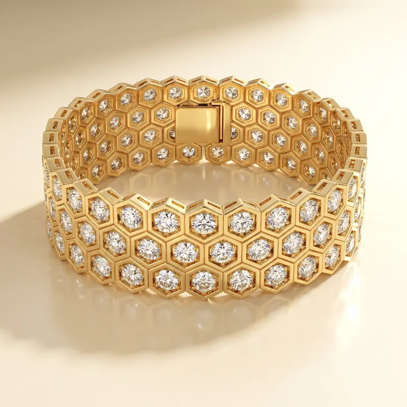 Egremont Honeycomb Bracelet