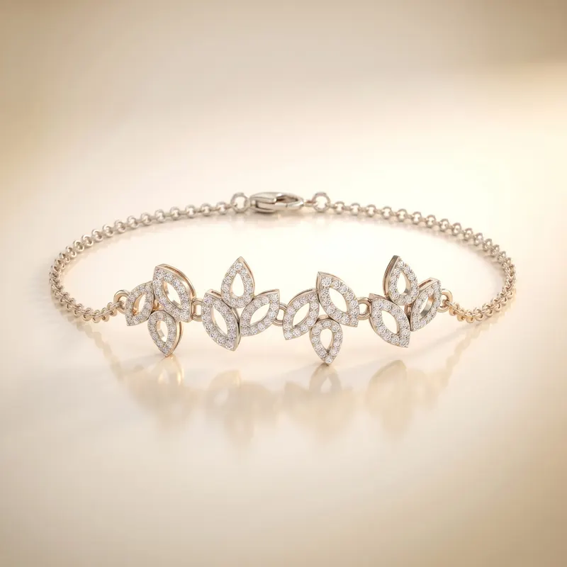 Tregunter Leaf Cluster Bracelet