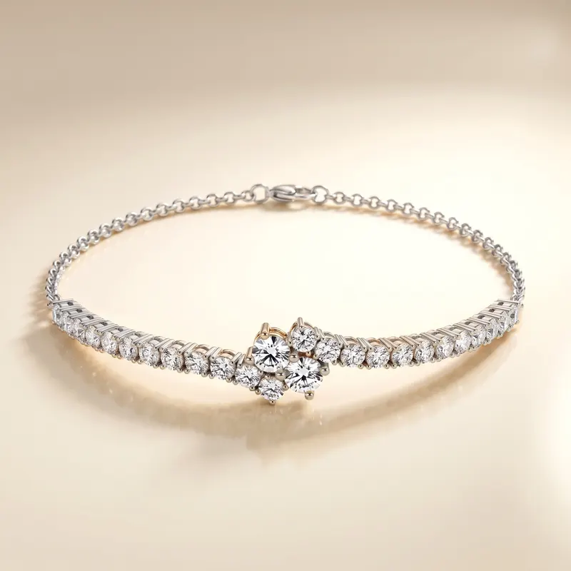 Ilchester Crossover Line Bracelet