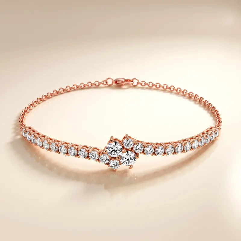 Ilchester Crossover Line Bracelet