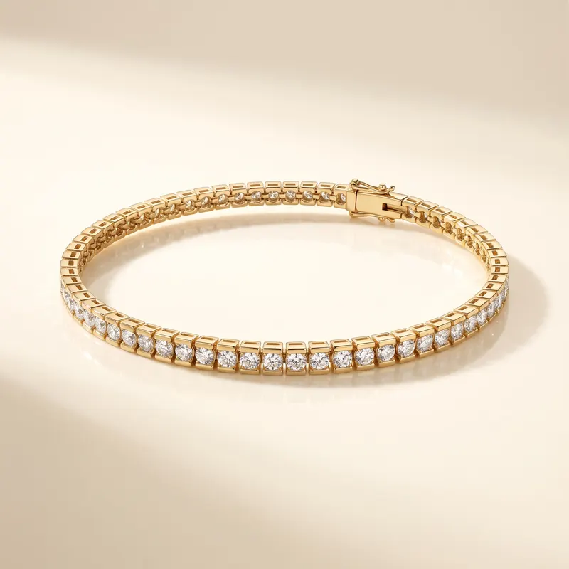 Elgin Pavé Line Bracelet
