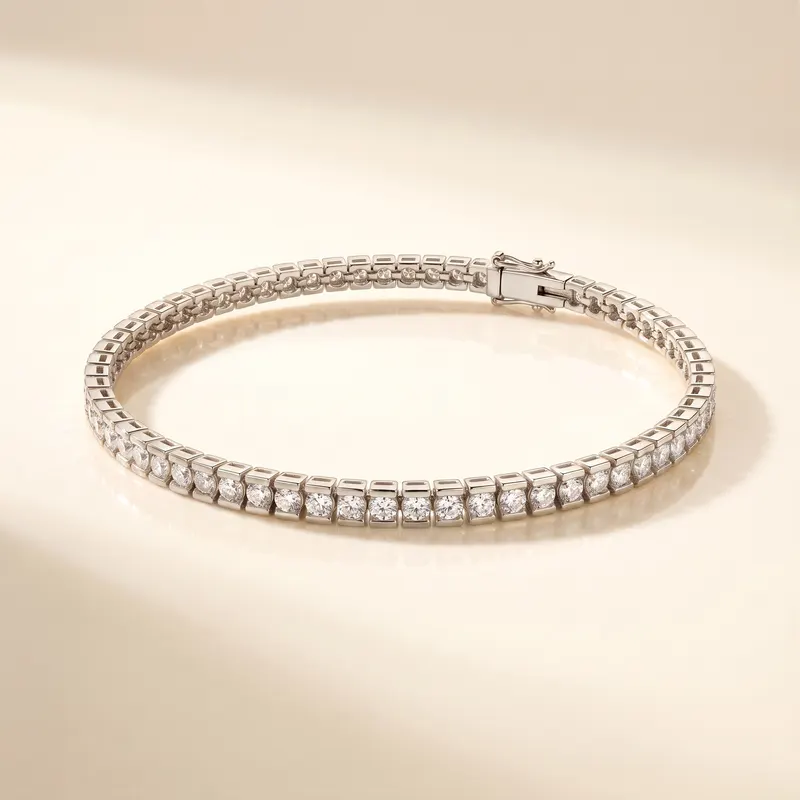 Elgin Pavé Line Bracelet