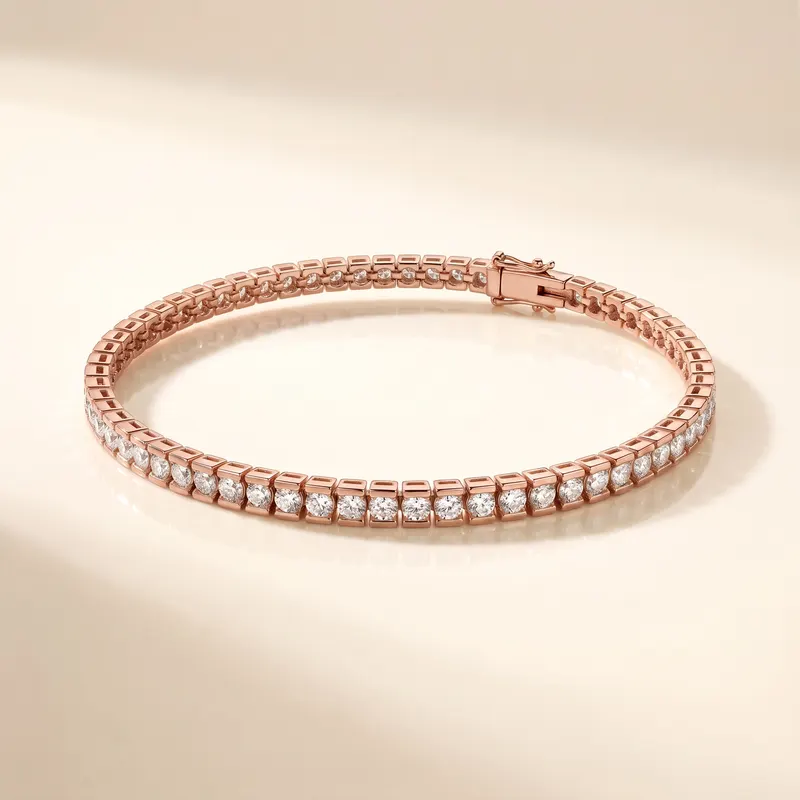 Elgin Pavé Line Bracelet