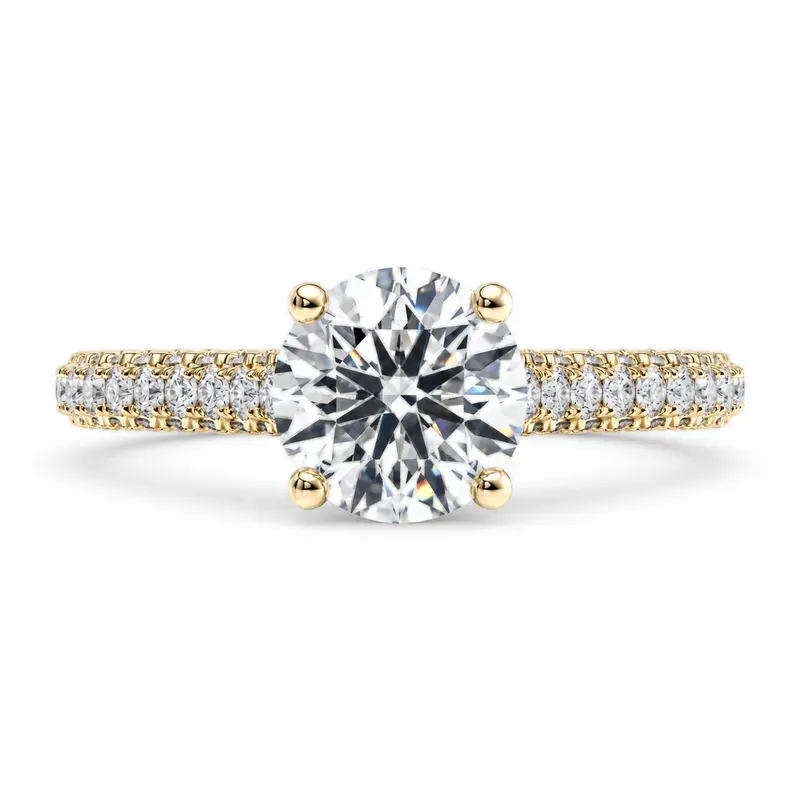 Threadneedle Diamond Ring (Round)