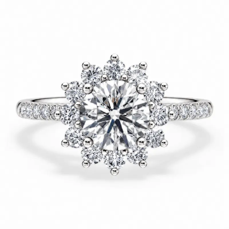 Bankside Diamond Ring (Round)
