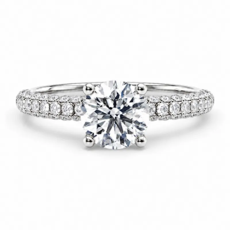 Randolph Diamond Ring (Round)