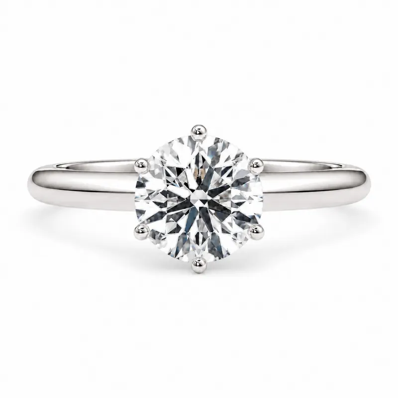 Spitalfields Diamond Ring (Round)