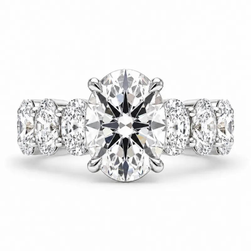 Seraphine Diamond Ring (Oval)