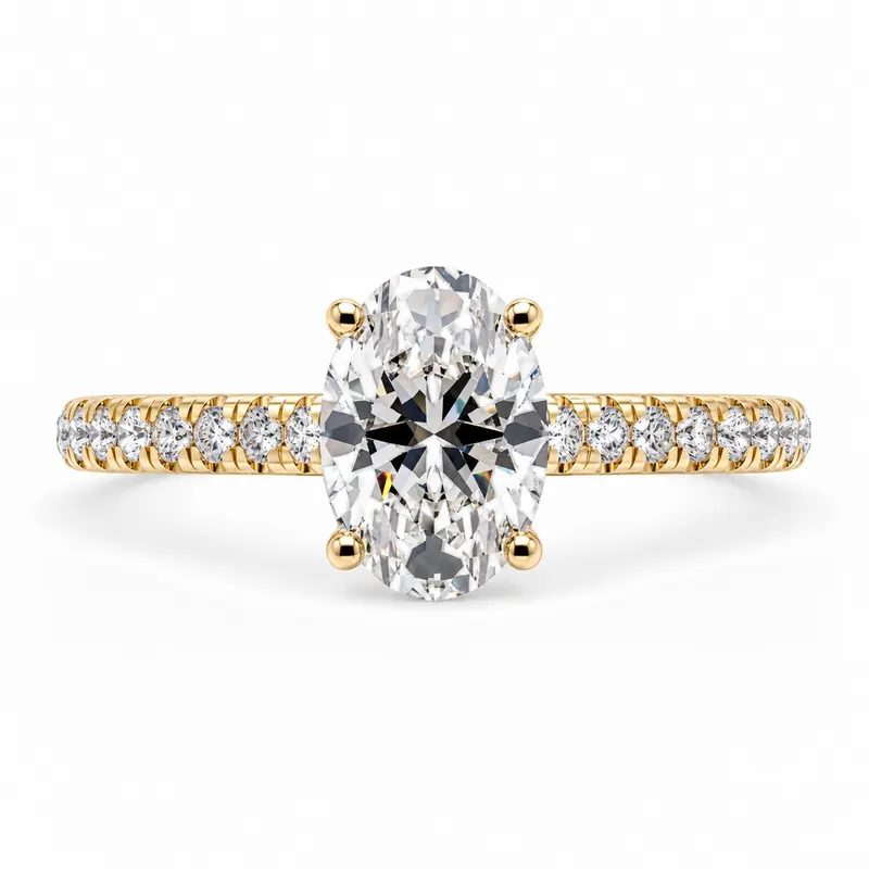 Gloucester Diamond Ring (Oval)