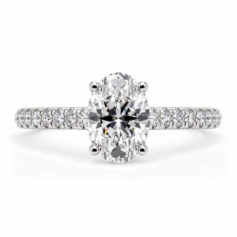 Gloucester Diamond Ring (Oval)