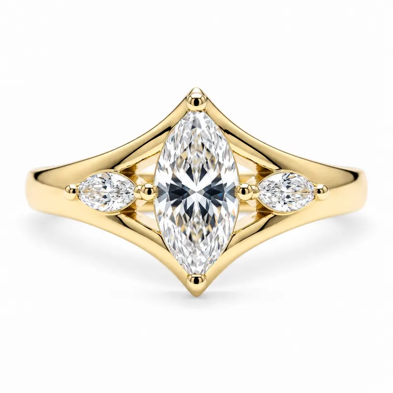Warwick Diamond Ring (Marquise)