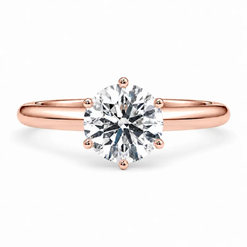 Spitalfields Diamond Ring (Round)