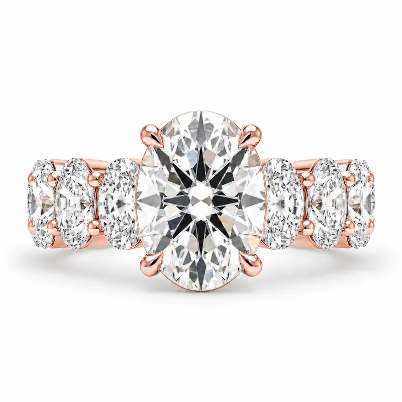 Seraphine Diamond Ring (Oval)