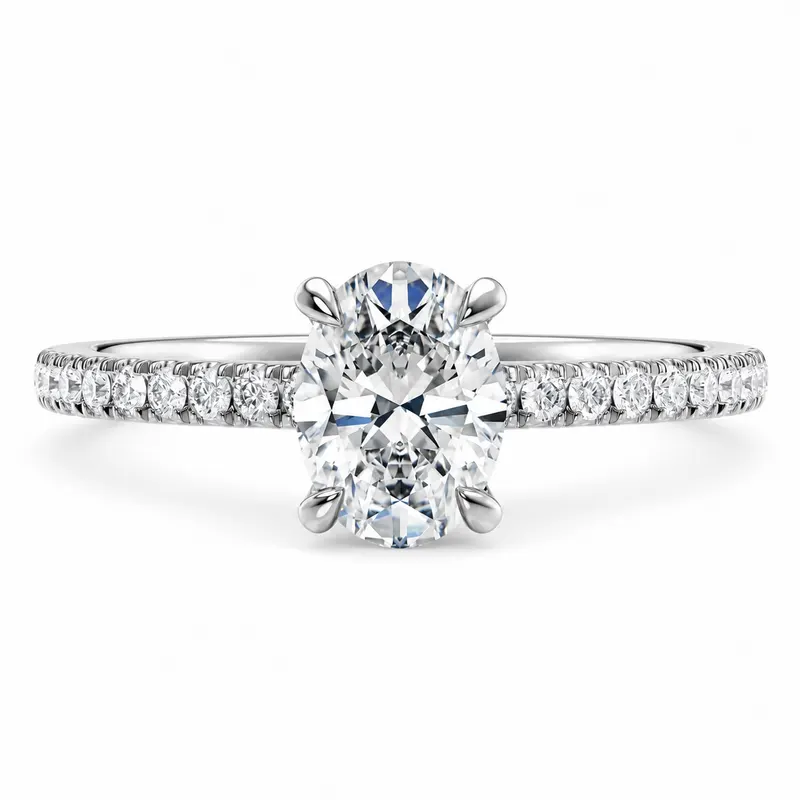 Audley Diamond Ring (Oval)