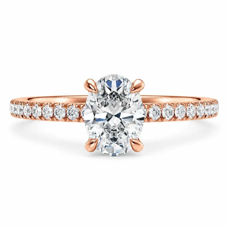 Audley Diamond Ring (Oval)