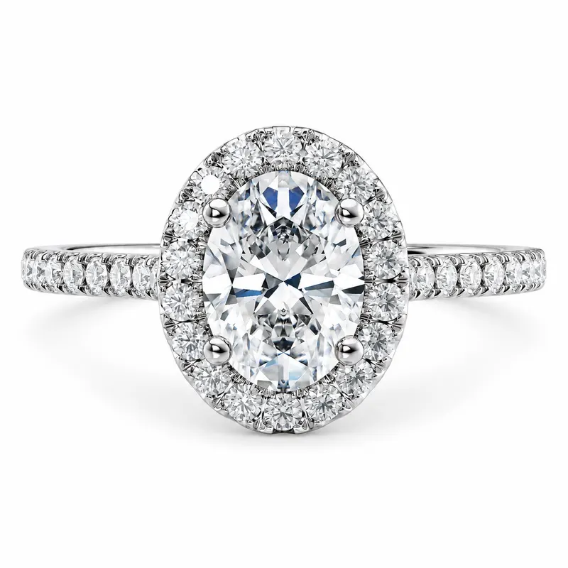 Chancery Diamond Ring (Oval)